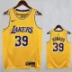Lakers HOWARD # 39 Yellow Top Quality Hot Pressing NBA Jersey