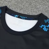 24/25 Napoli Black Blue Training Short Suit