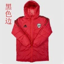 22/23 ARS Red Hooded Cotton Coat Black Edge (黑色边) 棉衣