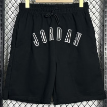 24/25 JOR Black Cotton shorts(005、前横大JOR标、全棉)