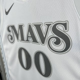 24/25 Dallas Mavericks CHRISTIE #00 White City Edition Top Quality Hot Pressing NBA Jersey