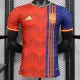 2024 Spain Red &Blue Special Edition  Player Version Soccer Jersey