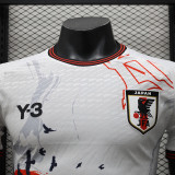 24/25 Japan White Swordsman（Y-3)  Player Version Soccer Jersey