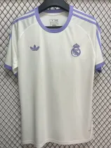 24/25 RMA White T-shirt(Y057蓝肩）