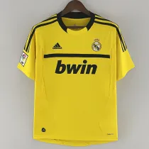2011/2012 RMA Yellow GoalKeeper Retro Soccer Jersey