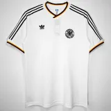 1986 Germany Home Retro Soccer Jersey