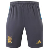 24/25  Argentina Grey Training Short Suit （胸前广告 YPF）