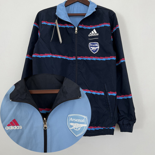 22/23 ARS Royal blue & Blue Double Sided Windbreaker (双面风衣)