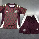 24/25 Mexico Home Kids Soccer Jersey