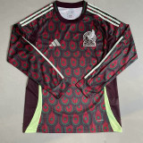 24/25 Mexico Home Long Sleeve Soccer Jersey(长袖)