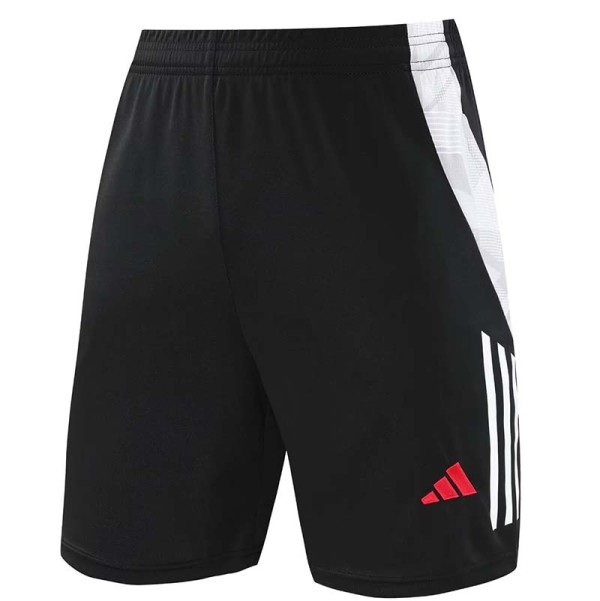 24/25 Man Utd Black Training Shorts Pants (白边）