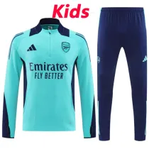 24/25 ARS Lake Blue  Kids Half Pull Tracksuit  (童装、半拉链)