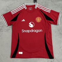 24/25 Man Utd Red Fans Soccer Jersey
