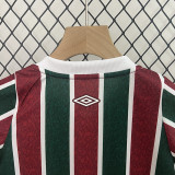 24/25 Fluminense Home Kids Soccer Jersey