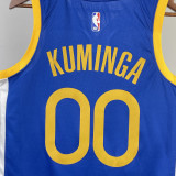 22/23 WARRIORS KUMINGA #00 Blue Top Quality Hot Pressing NBA Jersey (V领)