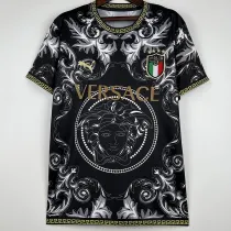 2023 Italy Special Edition Black Training Shirts #PM