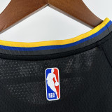 24/25 WARRIORS WIGGINS # 22 Black Flying Man Top Quality Hot Pressing NBA Jersey