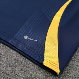 24/25 RMA Sapphire Blue Player version  Half Pull Tracksuit  (球员版、半拉链)