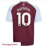 24/25 Aston Villa Home  Kids Soccer Jersey