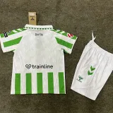 24/25  Real Betis Home Kids Soccer Jersey