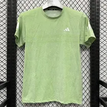 2025 T3374 AD Light Green Men's T-shirt Top绿色