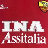 1998/1999 Roma Home  Long Sleeve  Retro Soccer Jersey