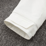 24/25 Ajax White Hooded Cotton Coat 连帽棉衣