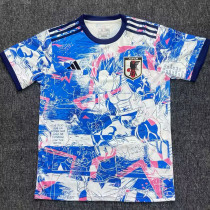 25/26 Japan Dragon Ball Round Neck Blue Fans  Soccer Jersey
