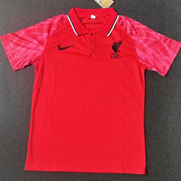 21/23 LIV Red Classic Polo Short Sleeve (粉红袖)