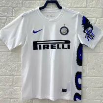 2010/2011 INT Away White Retro Soccer Jersey