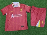 24/25 LIV Home Kids Player Version Soccer Jersey (球员童装）
