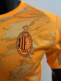 25/26 ACM Special Edition Yellow Player Version Soccer Jersey