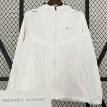 2024 New NK White Windbreaker（连帽、背下带小字）