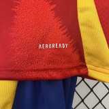 24/25  Spain Home Kids Soccer Jersey
