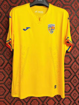 24/25 Romania Home Fans Soccer Jersey