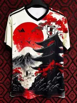24/25 Japan Red Goose Pagoda Fans Soccer Jersey红雁塔