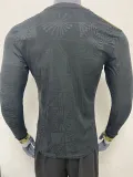 25/26 Mexico Golden Cup Black Player Version  Long Sleeve Soccer Jersey