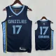 22/23 Grizzlies KAWAMURA #17 Dark Blue  Top Quality Hot Pressing NBA Jersey