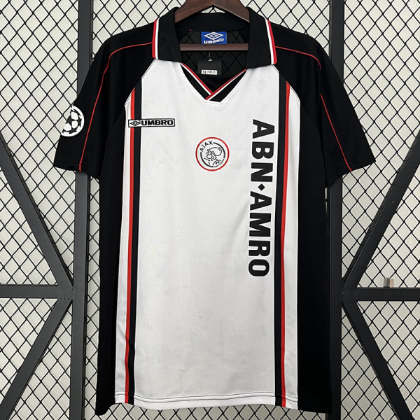1998 Ajax Away Retro Soccer Jersey