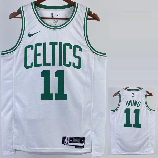 22/23 CELTICS IRVING #11 White Top Quality Hot Pressing NBA Jersey