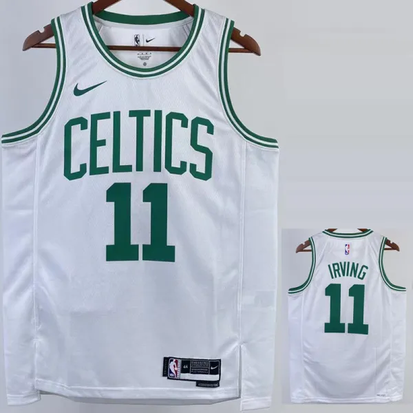22/23 CELTICS IRVING #11 White Top Quality Hot Pressing NBA Jersey