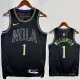 23/24 Pelicans MILLIAMSON #1 Black City Edition Top Quality Hot Pressing NBA Jersey