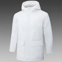 24/25 G262 White Hooded Cotton Coat 白色