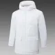 24/25 G262 White Hooded Cotton Coat 白色