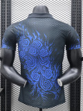 24/25 Japan Black Blue（Y-3)  Player Version Soccer Jersey
