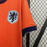 24/25 Netherlands Home Fans Soccer Jersey