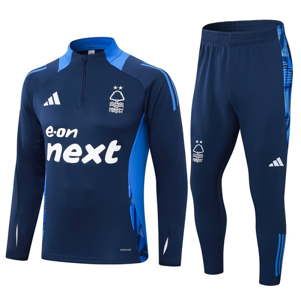 24/25 Nottingham Blue Half Pull Tracksuit  (半拉链)
