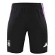 24/25 Germany Black Training Shorts Pants(紫边）