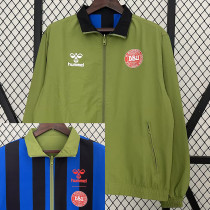 24/25 Denmark Green & Blue  Double Sided Windbreaker (双面风衣)丹麦