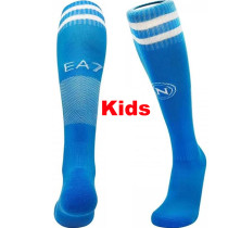 24/25  Napoli Home Blue Kids Socks(儿童）